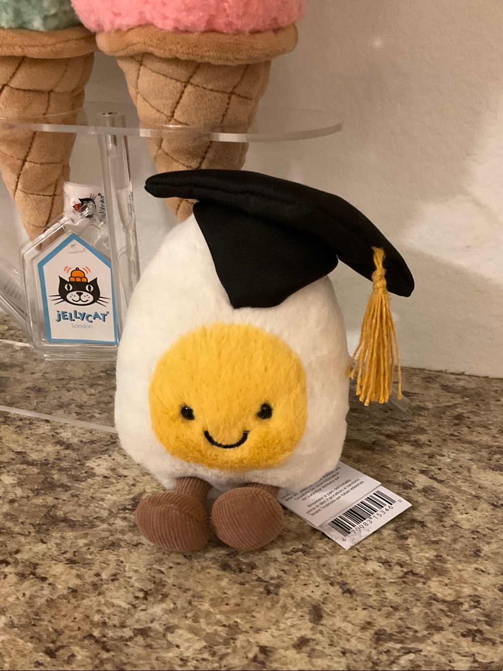 Jellycat Amuseables Graduation Egg